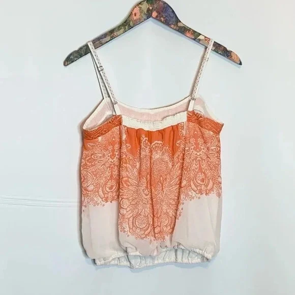 Anthropologie One September | Piha Tank Top Strappy Chiffon Lined - Picture 5 of 9